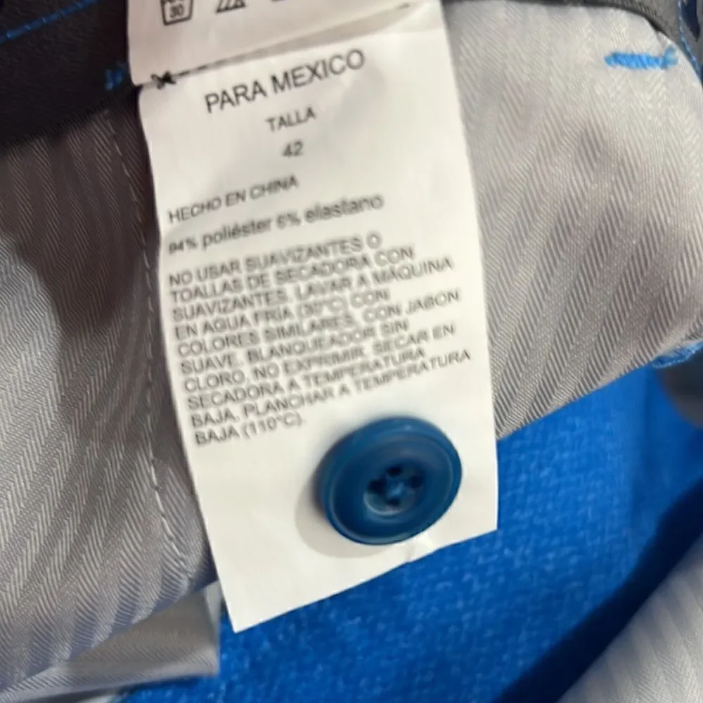 PGA Tour Blue golf Shorts Size 42 NWT